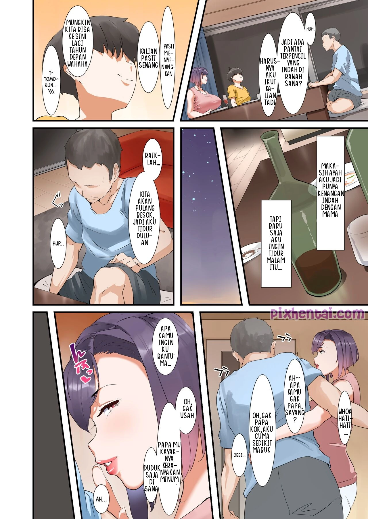 Komik hentai xxx manga sex bokep Taking a Break From Being a Mother to Have Sex With My Son 45